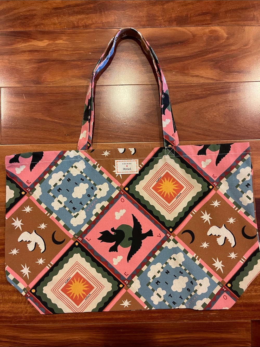 NWOT Sezane x pangea tote